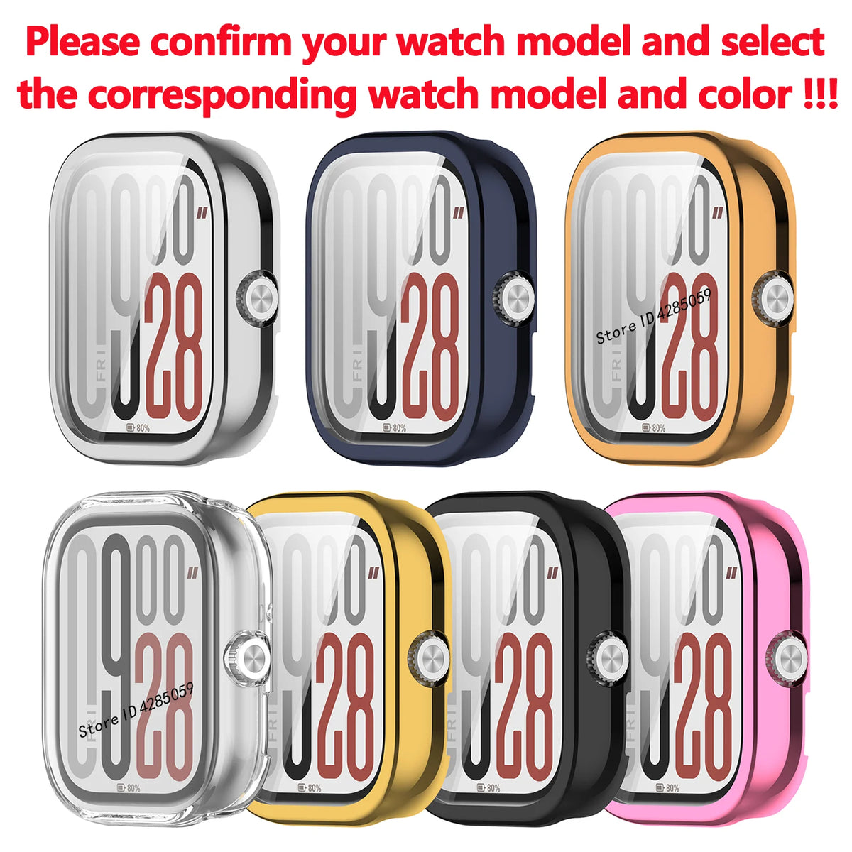 TPU Screen Protector Cover For Xiaomi Redmi Watch 5 Watch 4 Smartwatch Case Protective Shell for Redmi Watch 3 Active Watch3