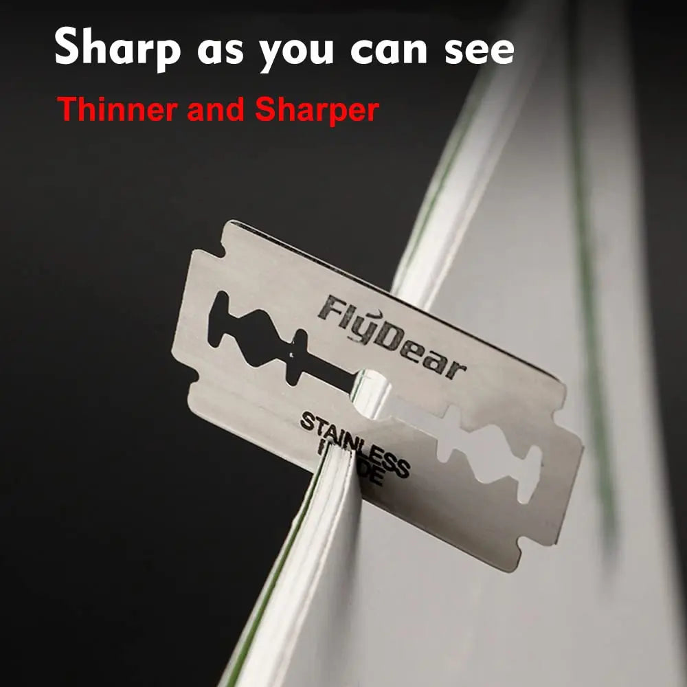 barber shop tools Stainless steel razor blade cuchillas de afeitar old-fashioned manual double-sided razor blade hairdressing