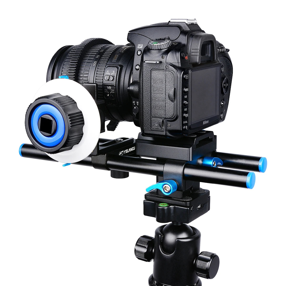 YELANGU Portable Mini Follow Focus Quick Focus Wireless Lens Control For DSLR Camera Gimbal BMPCC 4K Accessories