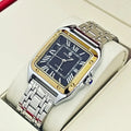 Luxury Watch for Men, Calendar Display, Stainless Steel Strap, High-End Luxury Small Square Men's Watch, Fashionable Business Casual Versatile Trendy Men's Wristwatch, the Best Gift for Him