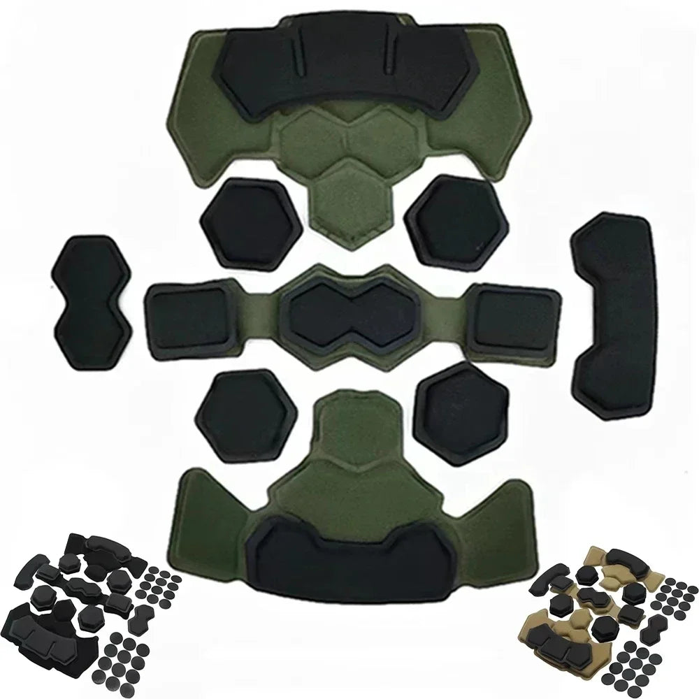 NEW Memory Foam Tactical Pad Replacement Air Cushion Helmet Liner Protection Pad Inner Liner