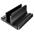 4 in 1 Vertical Laptop Stand Adjustable Width Space Saving Desktop Notebook Holder – Universal Vertical Dock for MacBook Surface