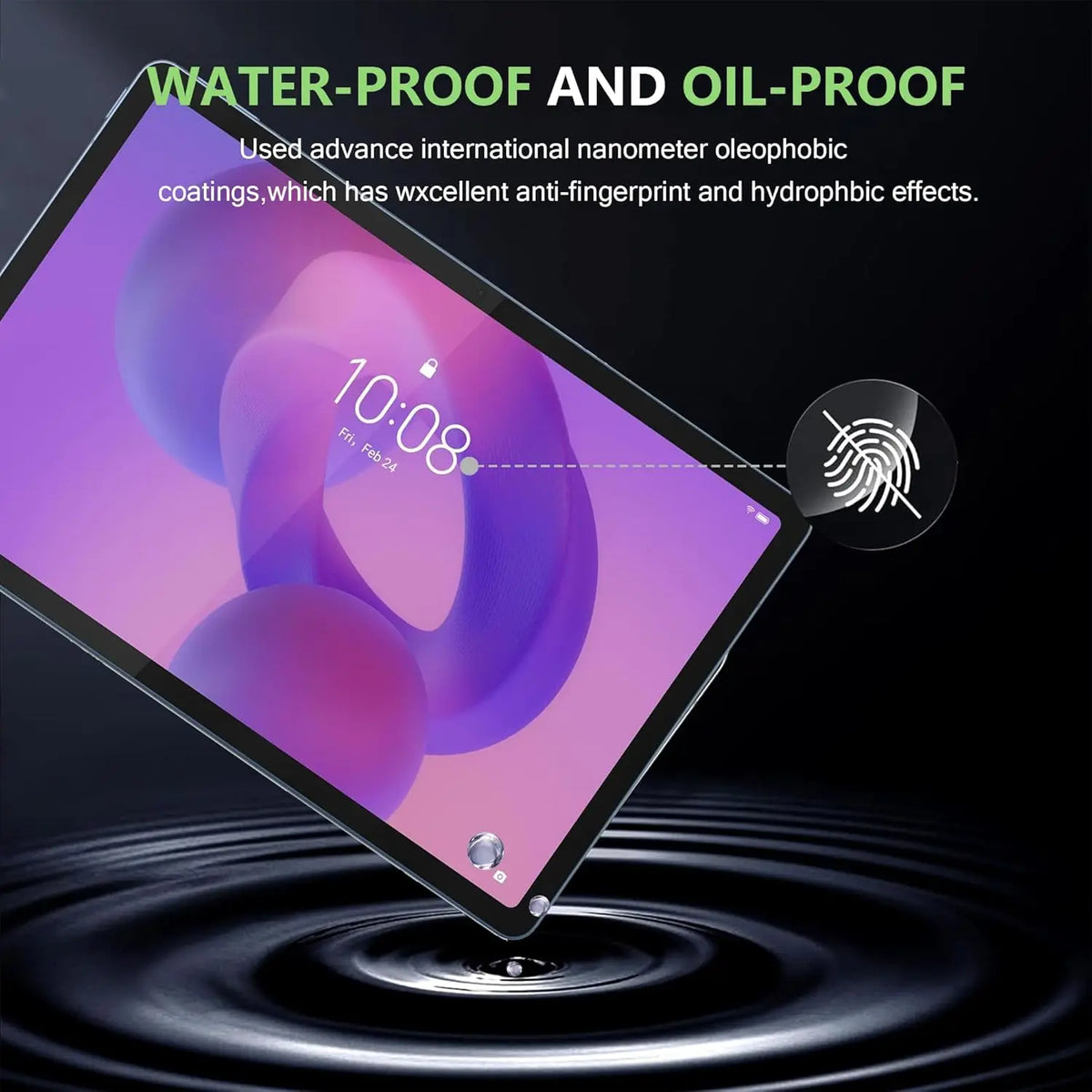 11 inch Tempered Glass For Lenovo Idea Tab (11") 2025 TB-336ZU / TB-336FU Anti-Fingerprint HD Screen Protector Protective Film