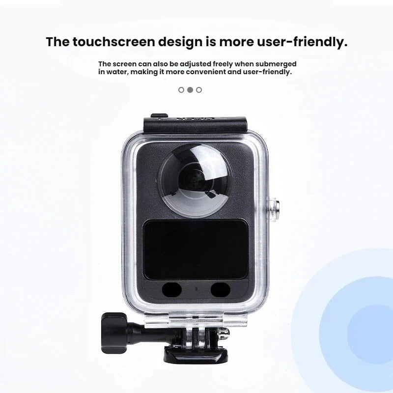 45M Deep Dive Waterproof Case for DJI Osmo 360, Anti-Fog Lens Protective Shell, Underwater Photography Housing for Action Camera