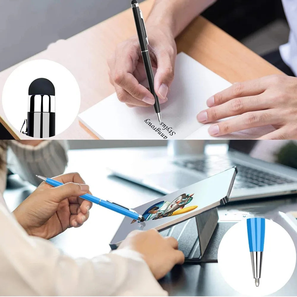 10 Pack High Sensitive Universal Touch Drawing Stylus Pen Compatible with iOS & Android Tablets And Smartphones