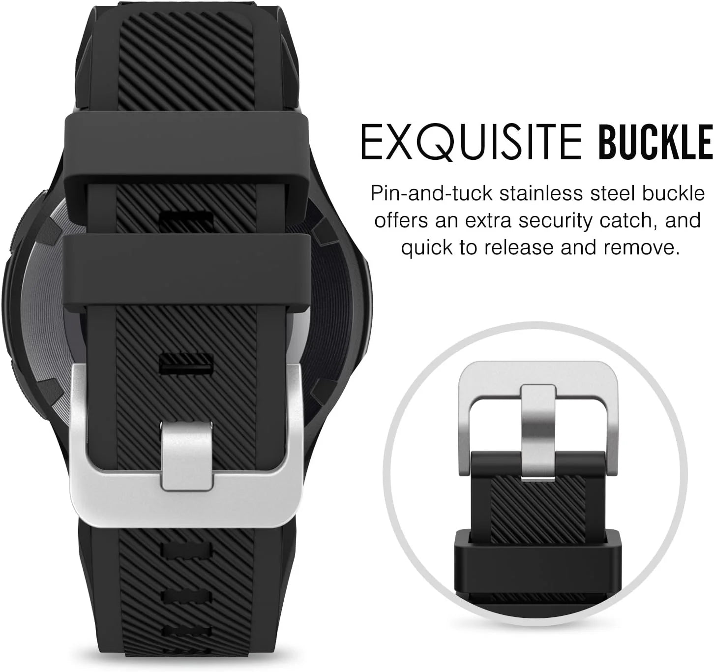 20MM 22MM Silicone Strap for Samsung Galaxy Watch 4 5 6 7 44mm 40mm 5 Pro Classic 42 46mm 43 47mm Band Active 2 Gear S3 Bracelet
