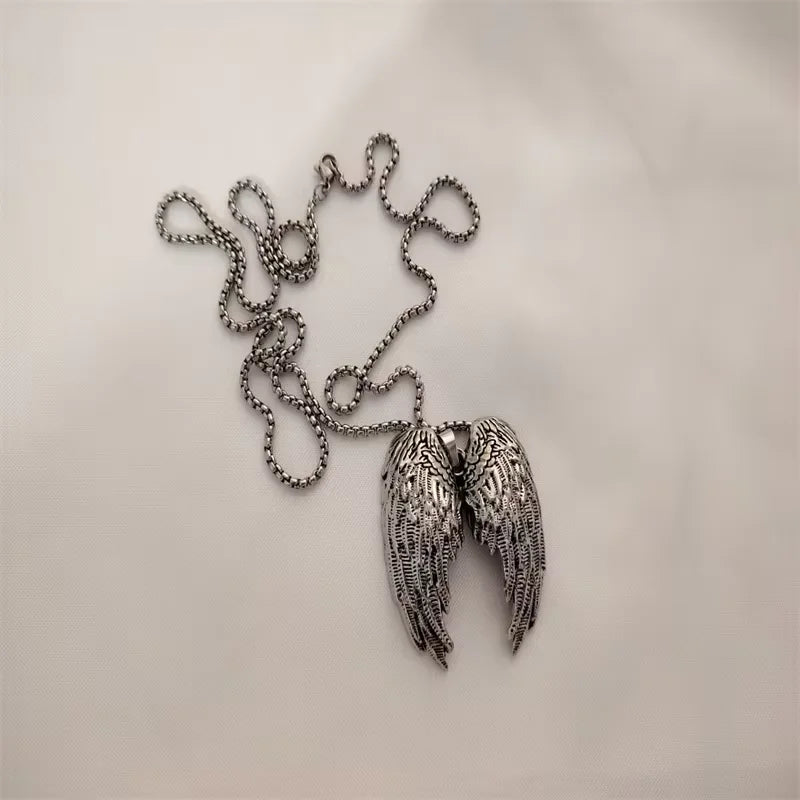 Vintage Cross Pendant Necklace Unisex Versatile Simple Long Sweater Chain Hip Hop Accessory