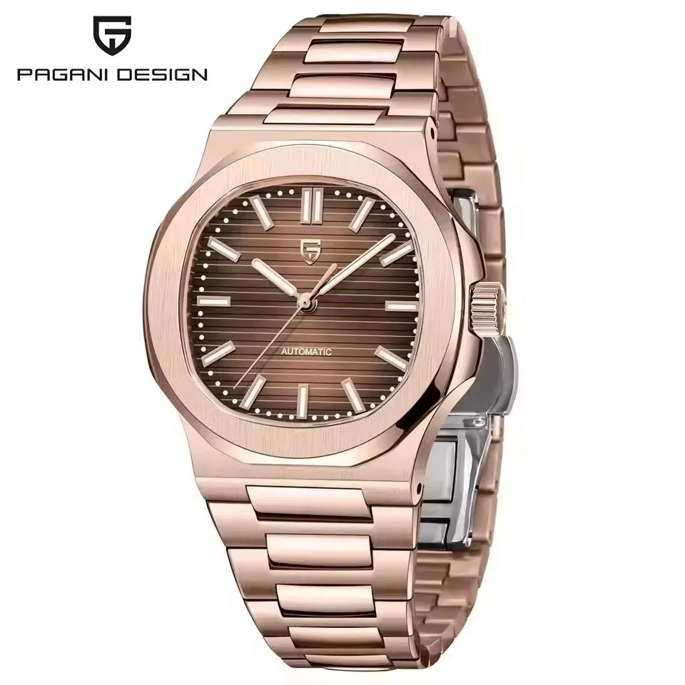 PAGANI DESIGN 2026 New Watches mens Luxury Seagull ST16 Mechanical Mens Automatic Watches Sapphire Stainless Steel Waterproof