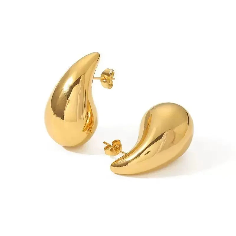 6PCS Simple Fashion Geometric Statement Women's Party Daily Wear Fashion Jewelry CCB Hollow Earrings