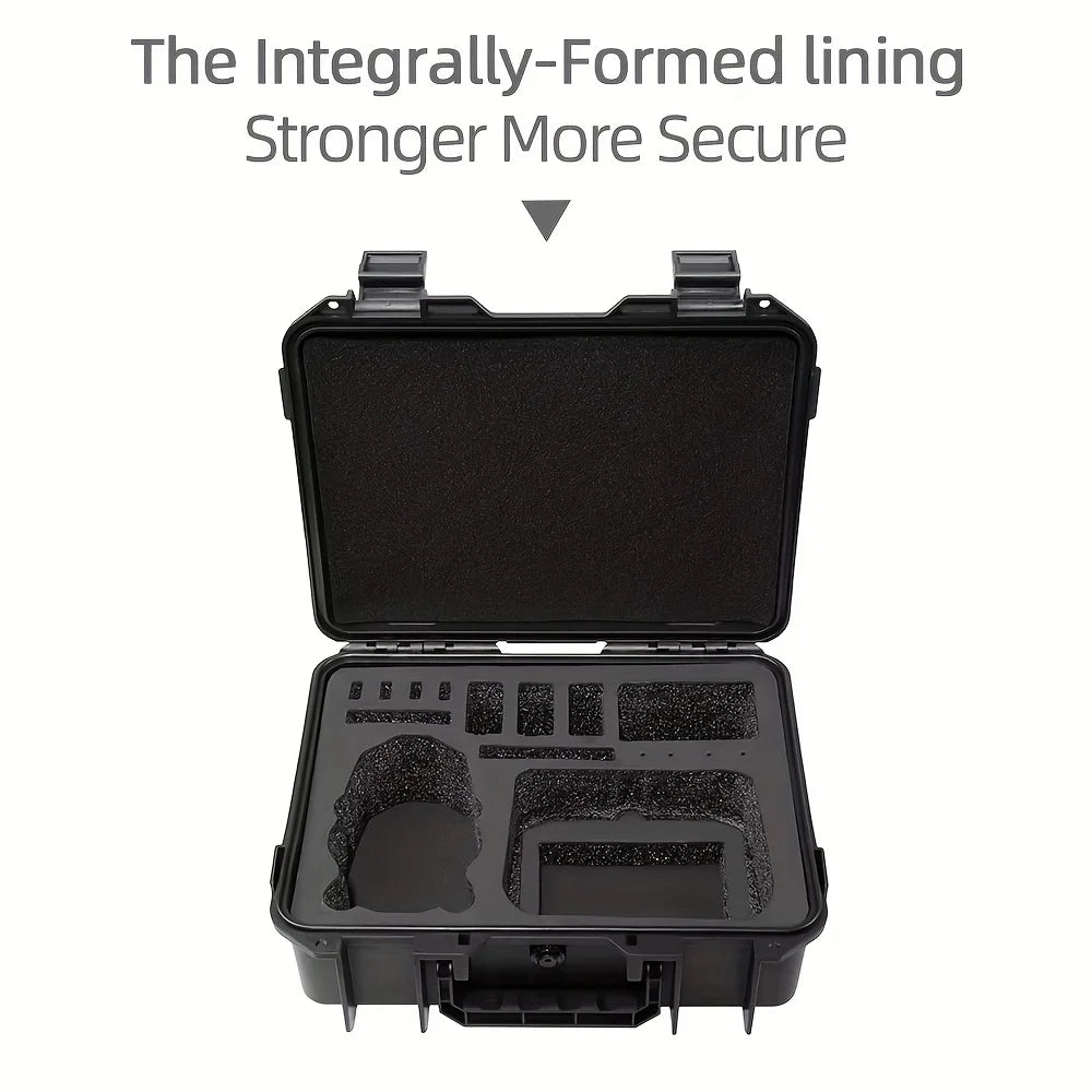 Hard Case for DJI Mini 4 Pro,Waterproof Hard Shell for DJI Drone Mini 3 Pro/Min3/RC2/RC/RC-N2/N1 Travel Carrying Storage Box