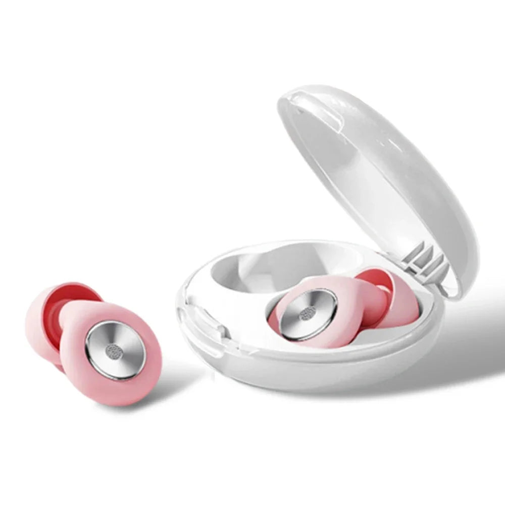 Noise Cancelling Ear Plugs for Sleeping Soft Silicone Sleep Earplugs Noise Reduction Earbuds for Sleep Work Study Travel