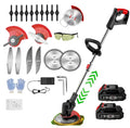 Electric Weed Wacker String Trimmer: 21VCordless Weed Eater and Edger BatteryPowered, 3 in 1 Lawn Tool ,2Batteries anChargerIncl