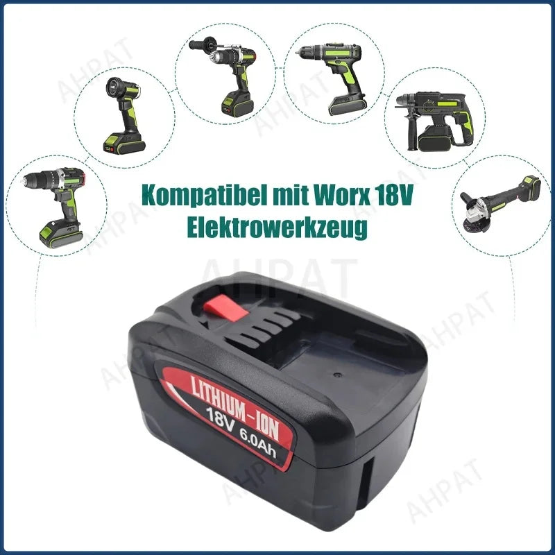 6.0Ah Suitable for Replacing Bosch PBA 18V Batteries and for Bosch PBA PSB PSR Rechargeable Battery Tool AL1880CV AL18815CV 🛒