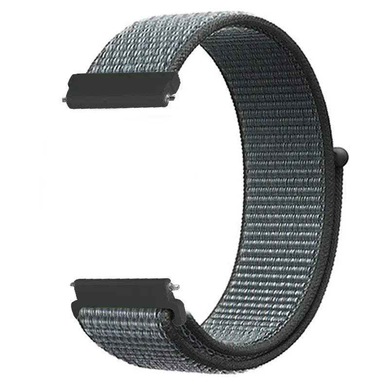 Nylon Loop For Garmin Forerunner 965 255 265 745 Bracelet For Garmin Vivoactive 6 5 4 3/Venu 2 3/Active/Chronos 22mm 20mm Strap