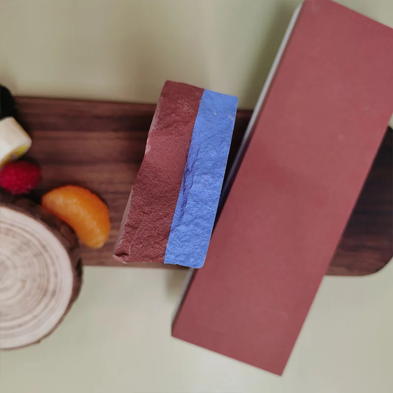 Professional Knife Sharpening Stone Kit 400/1000 3000/8000 Grit Non-slip Bamboo Base Double-side Knife Whetstone Angle Guide