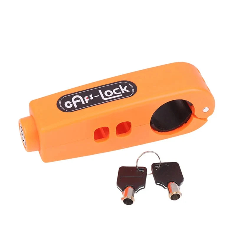 Bike Anti-Theft Lock Electric Bicycle Brake Handlebar Grip Lock Portable Prevent Theft Bike Motorcycle Locks Cycling Accessories