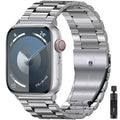 Metal strap For Apple watch 10 46mm 42mm Ultra/2 49mm 9 8 7 45mm 41mm Stainless steel wristband For iWatch 6 5 4 3 SE 44mm 40mm