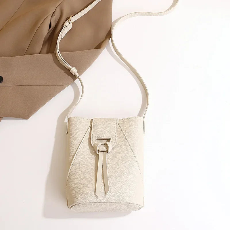 Ladies' Soft Hasp PU Leather Handbag Large Capacity Crossbody Bags for Women Solid Phone Purse Hot Selling Women's Shoulder Bags