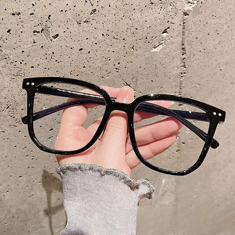 2/3pcs Unisex Square Frame Anti Blue Light Glasses Blocking Glasses - Stylish Campus Look, Face-Flattering Optical Eyewea