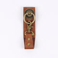 Medieval Steampunk Belt Mug Hanger, Viking Knight Cup Strap Holder with Metal Finish and Keyring Clasp, for Cosplay