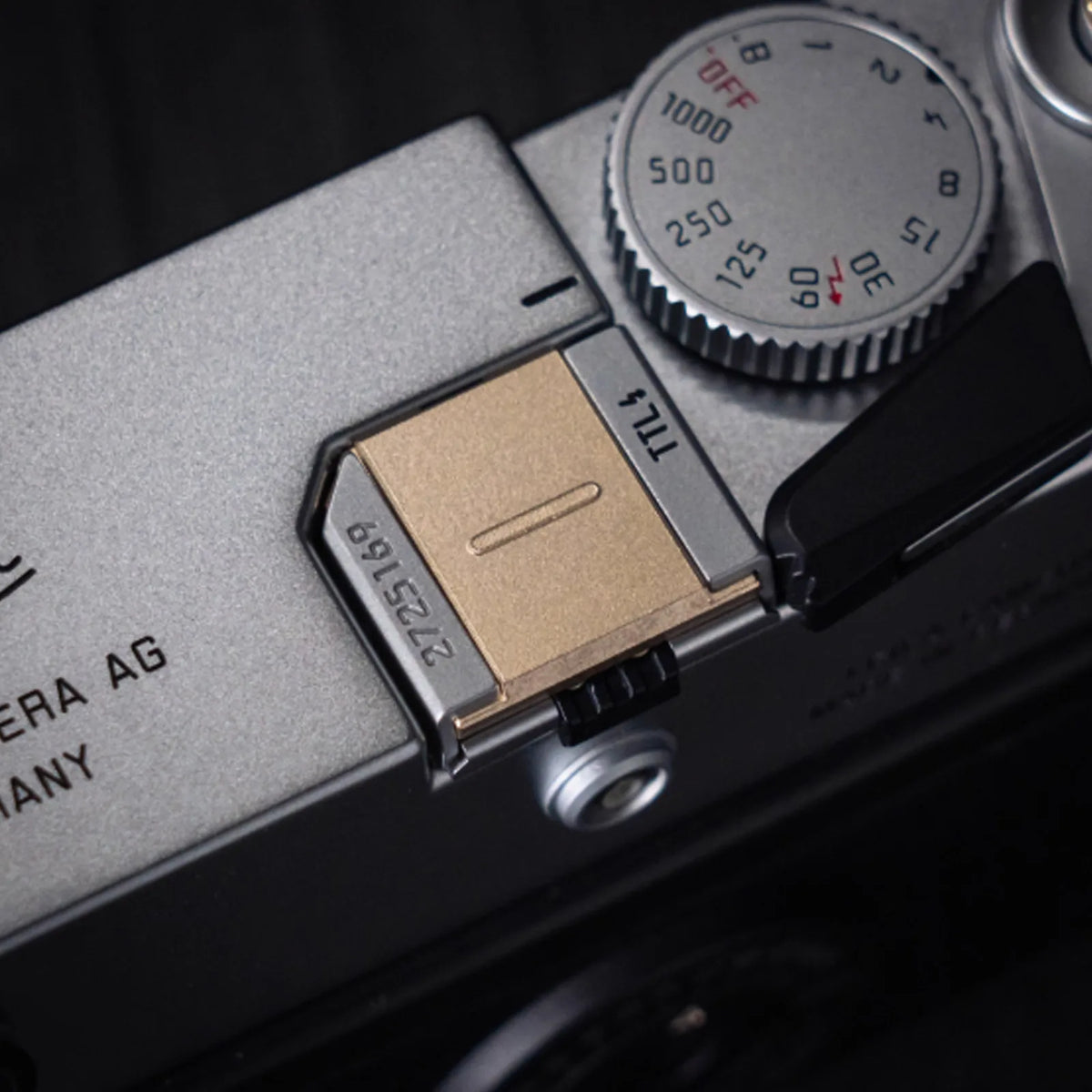 Camera Universal Hot Shoe Cover Pure Copper Frosted Suitable for Leica Fuji Nikon Panasonic