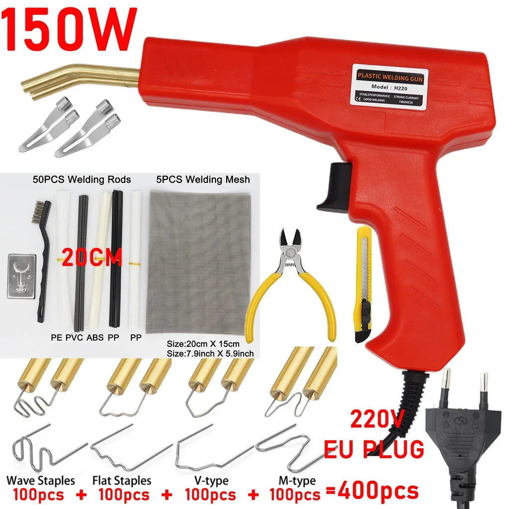 150W High Efficiency Plastic Welding Tool for Hot Stapler Set for Car Bumper Repair
