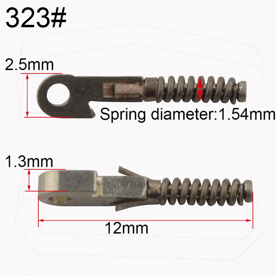 1800pcs Eyeglasses Spring Insert Glasses Repairing Flex Temples Optical Frame Broken Replacement Accessory