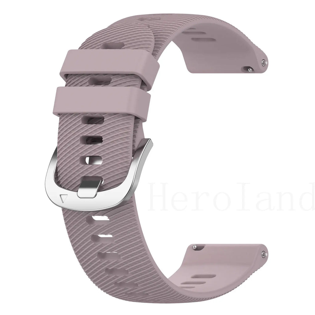 Silicone 18 20 22mm Watchband For Garmin Forerunner 265 265S 255S 255 Vivoactive 3 4 Strap Wristband For For Garmin Venu 2 Band
