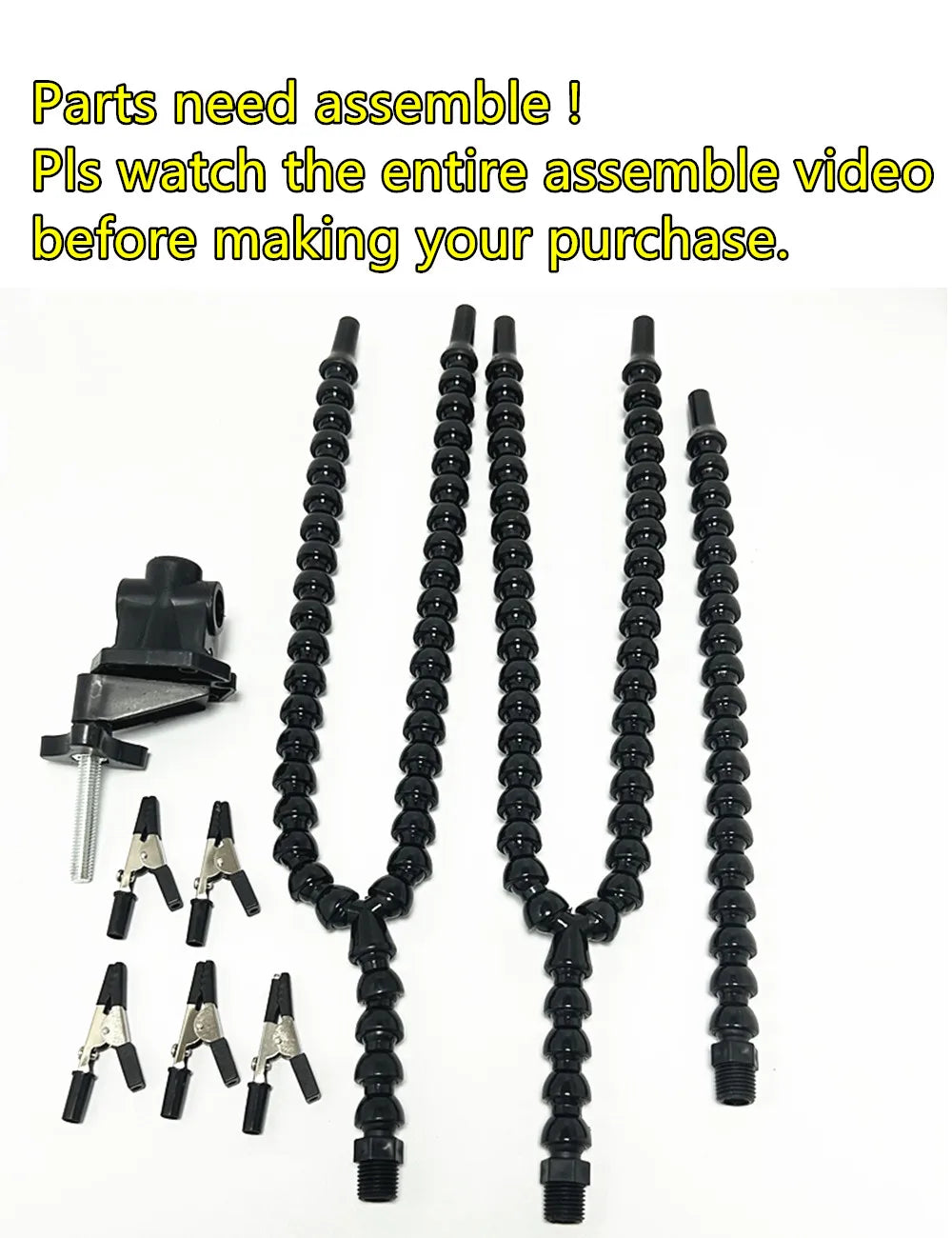 Helping Hand Third Hand Soldering Stand Flexible Arm PCB Holder Table Clip Tool Gadgets for Welding and Soldering
