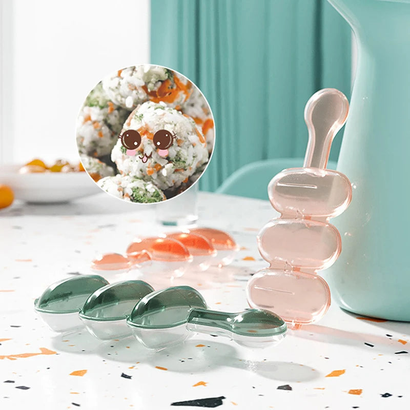Creativity Rice Ball Molds Sushi Mold Maker DIY Sushi Maker Onigiri Kitchen Sushi Making Tools Bento Accessories