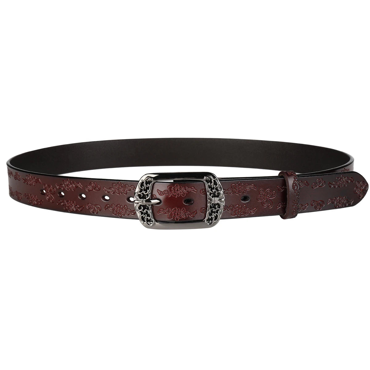 Women's Belt Genuine Leather Belt, Women's Widened and Versatile Jeans, Fashionable and Decorative Belt, Extended Large Size