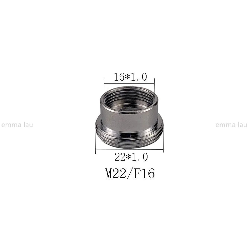 16 17 18 20 21 22 23 24 25 30mm Turn 22 Faucet Aerator Adapter Water Purifier Fittings Brass Kitchen Faucet Plumbing Accessories