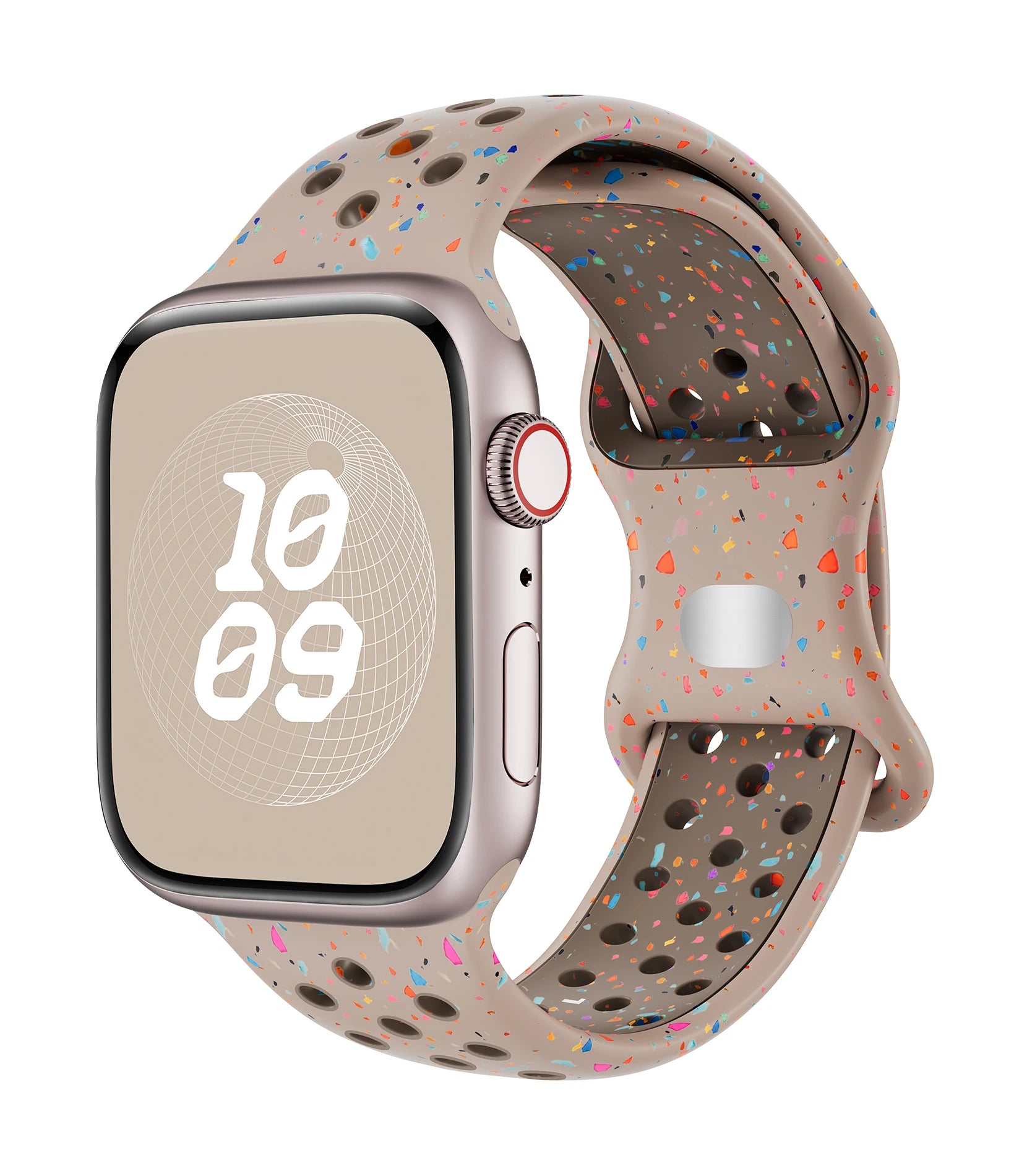 Silicone Strap for Apple watch band 40mm 41mm 45mm 44mm 46mm 49mm 42mm Breathable bracelet iwatch Series 11 10 9 8 SE 3 Ultra 2