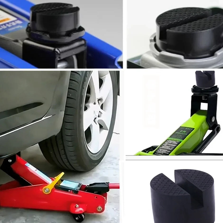 Universal Car Lift Jack Stand Rubber Pads Frame Protector Adapter Floor Slotted Car Jack For Lexus Subaru Fiat Volvo..