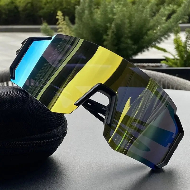 Fashion Designer Cycling Sunglasses Men Mountaineering Fishing Skiing Glasses Women New Outdoor Sports UV400 Windproof Eyewear
