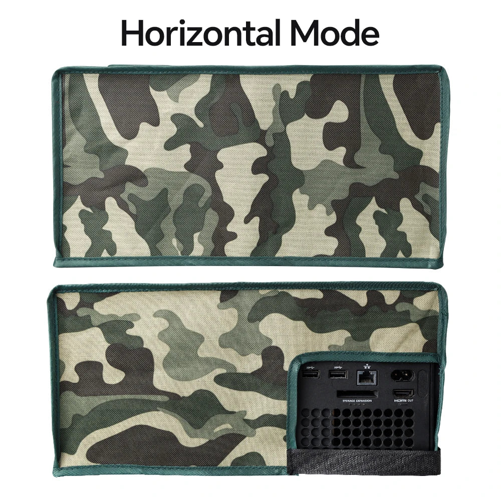 Anti-Scratch Horizontal Dustproof Sleeve for Xbox Series X Console Dust Cover Vertical Case for Xbox Series X  Accessories