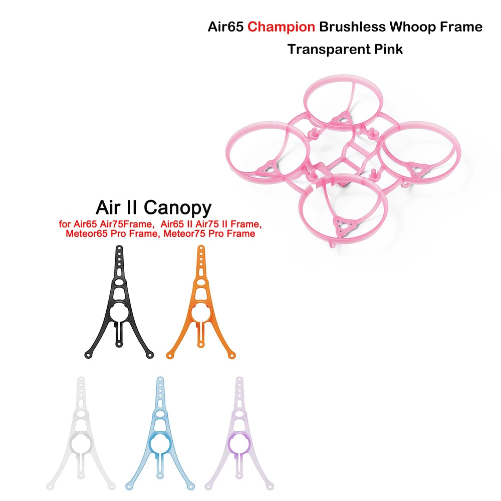 BETAFPV Air65 Champion Brushless Whoop Frame-2.20g 65mm Tiny Whoop, Air 65 II Motor Fixing Screws Pack, HQ 31mm Propellers