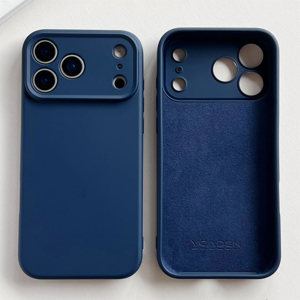 Liquid Silicone luxury Original Cover For iPhone 17 16 17 16 Pro Max 17 Air 16 PLus Case TPU Protect Skin Smooth Shockproof Case