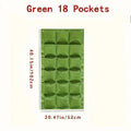 18-Pocket Vertical Garden Planter, Wall-Mounted Bag for Balcony/Patio. Grow Herbs & Vegetables Indoors/Outdoors. Space-Saving.