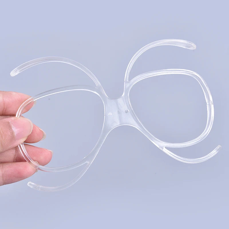 1 Pcs Prescription Ski Goggles Rx Insert Optical Adaptor Bendable Motorcycle Goggles