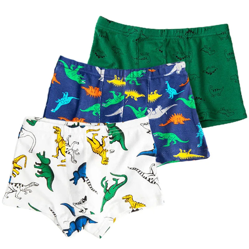 Multipack Children Boys Boxer Briefs Cotton Kids Underwear Boy Panties Cotton Boys Underpants 2-14 Years Boxershorts Breathable