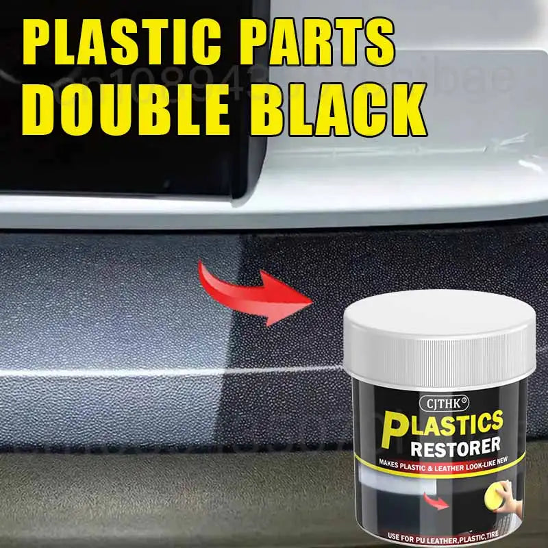 Car Plastic Restorer Back To Black Gloss Car Cleaning Products Plastic Leather Restore Auto Polish And Repair Coating Renovator