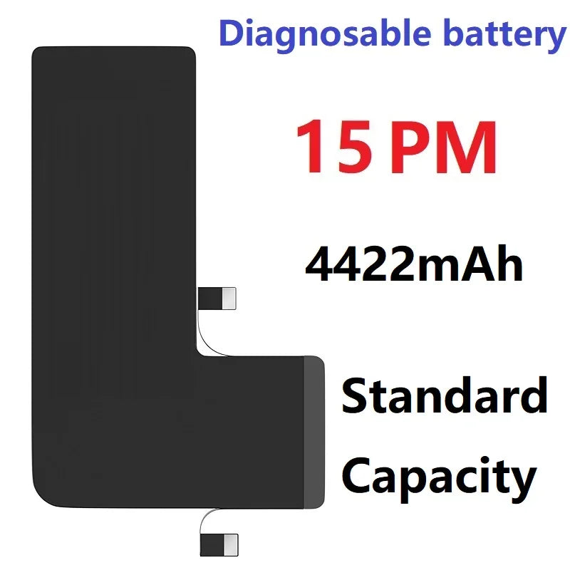 Wholesale Diagnostic Battery Standard Capacity 0 Cycle No Pop Up 100% Heath On IOS 18 26 For Iphone 12 13 14 15 Pro Max