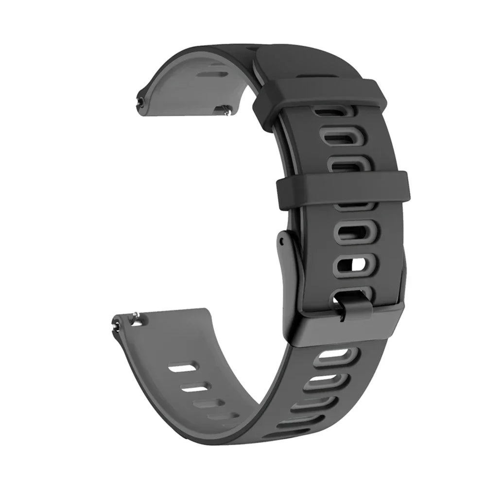 Sports Silicone 20mm 22mm Watch Strap For Garmin Venu 3 Band Forerunner 265 255 Music Vivoactive 4 For Garmin Venu Sq 2 Bracelet