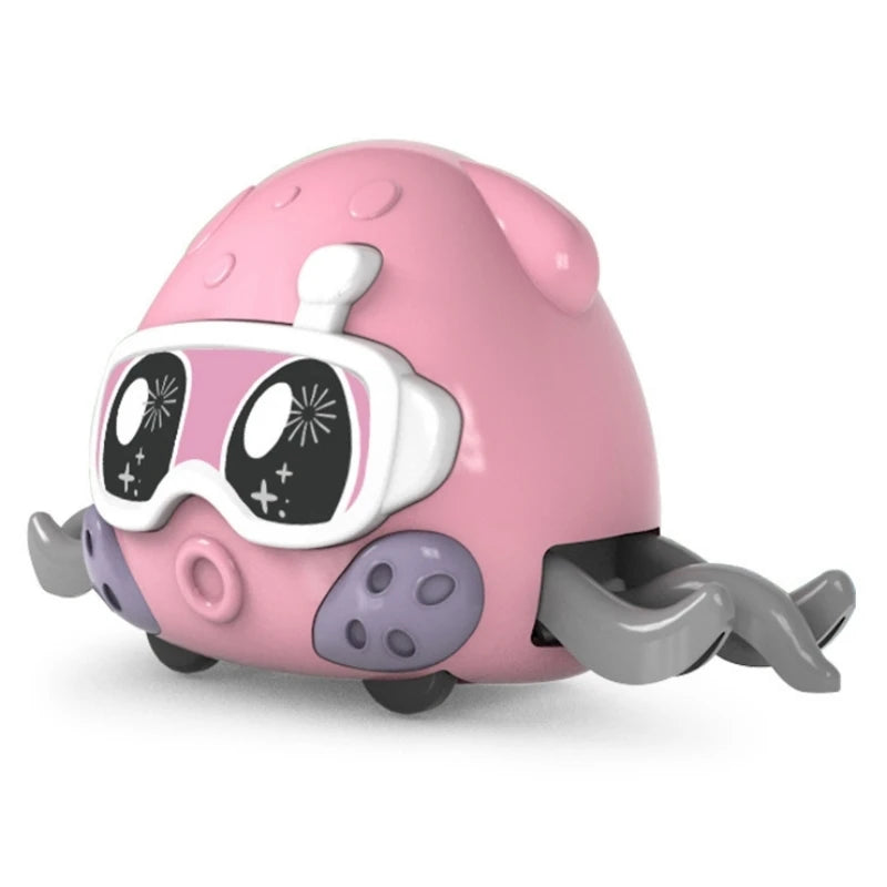 Children's Fun Double Return Force Left and Right Shake Simulation Crab Toy Baby Running Bubble Simulation Crab Crawling