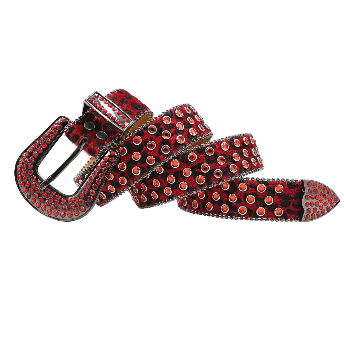 Hot Rhinestone Belts Studded Skull Lether Belts for Women Luxury Designer Brand Strap For Jeans Suppliers White Black