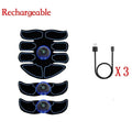 2026 EMS Abdominal Muscle Stimulator Fitness ABS Arm Training Patches Muscle Exercise Instrument USB Charging Home Men