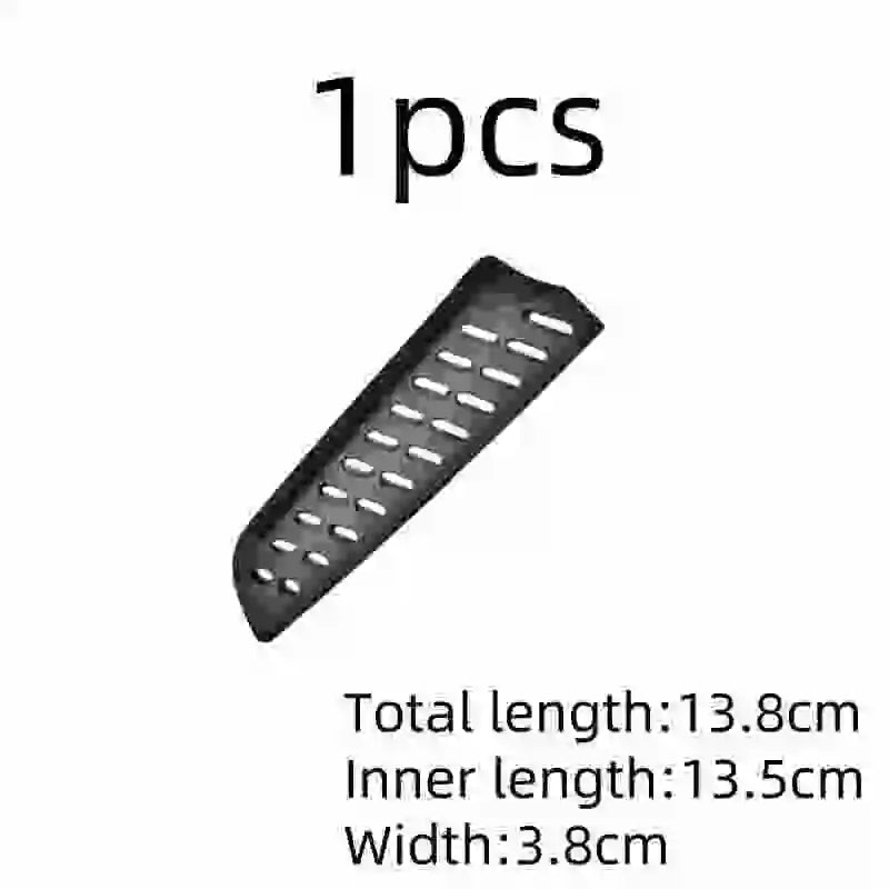 Kitchen Knife Sheath Black Plastic Knife Covers Knife Blade Protector Cover Guards Case Kitchen Accessories кухонні аксесуари