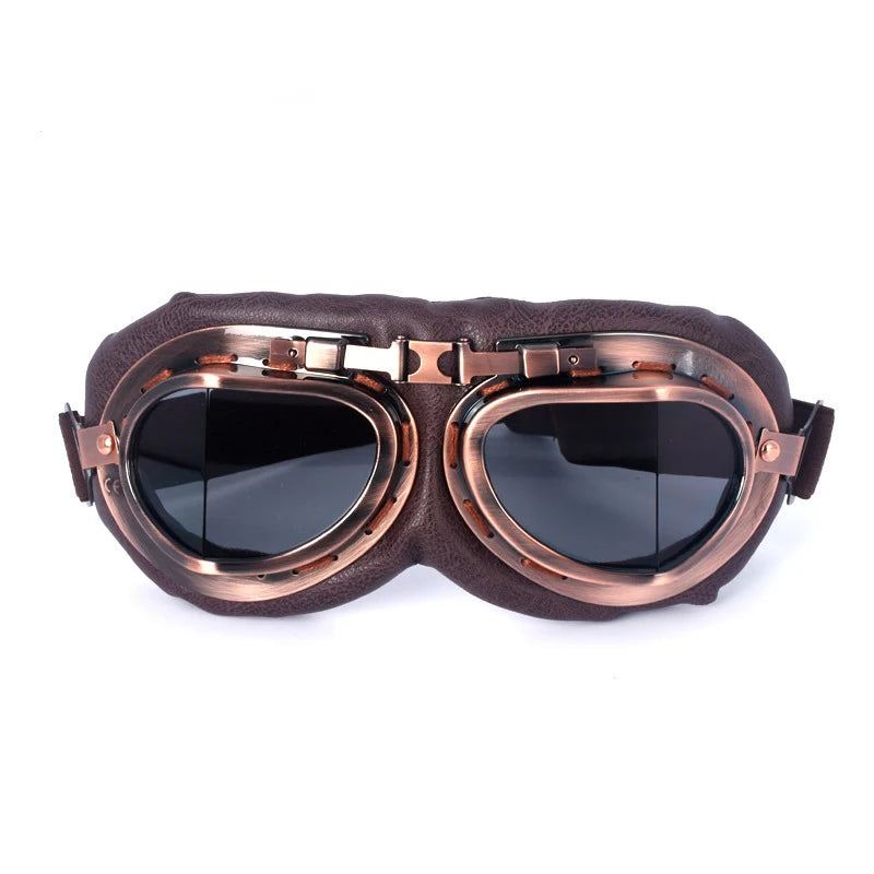 Retro Motorcycle Goggles – Five Lens Colors
