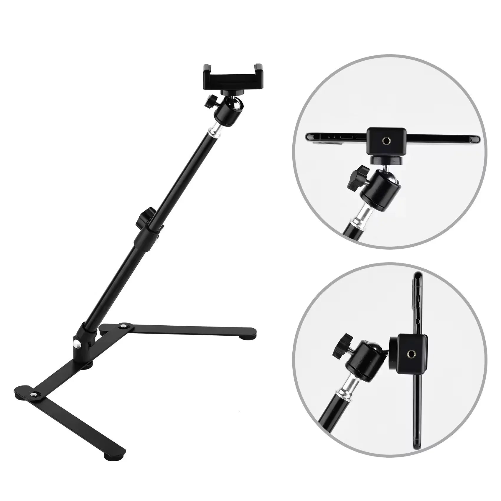 Multi-angle Stand Suitable for Live Streaming Shooting and Recording Life Compatible with Any Smartphone